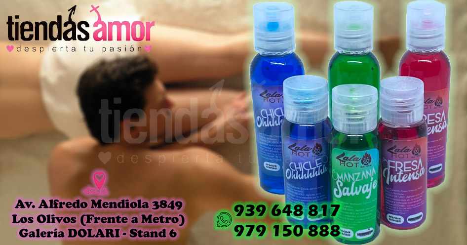 Lubricante Comestible LalaHot encuéntralo en varios sabores